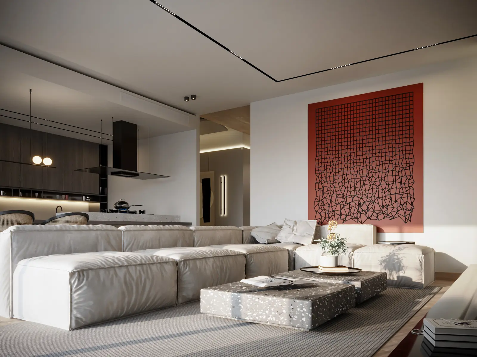 Katameya Creeks 185 high-end residential interior project in New Cairo